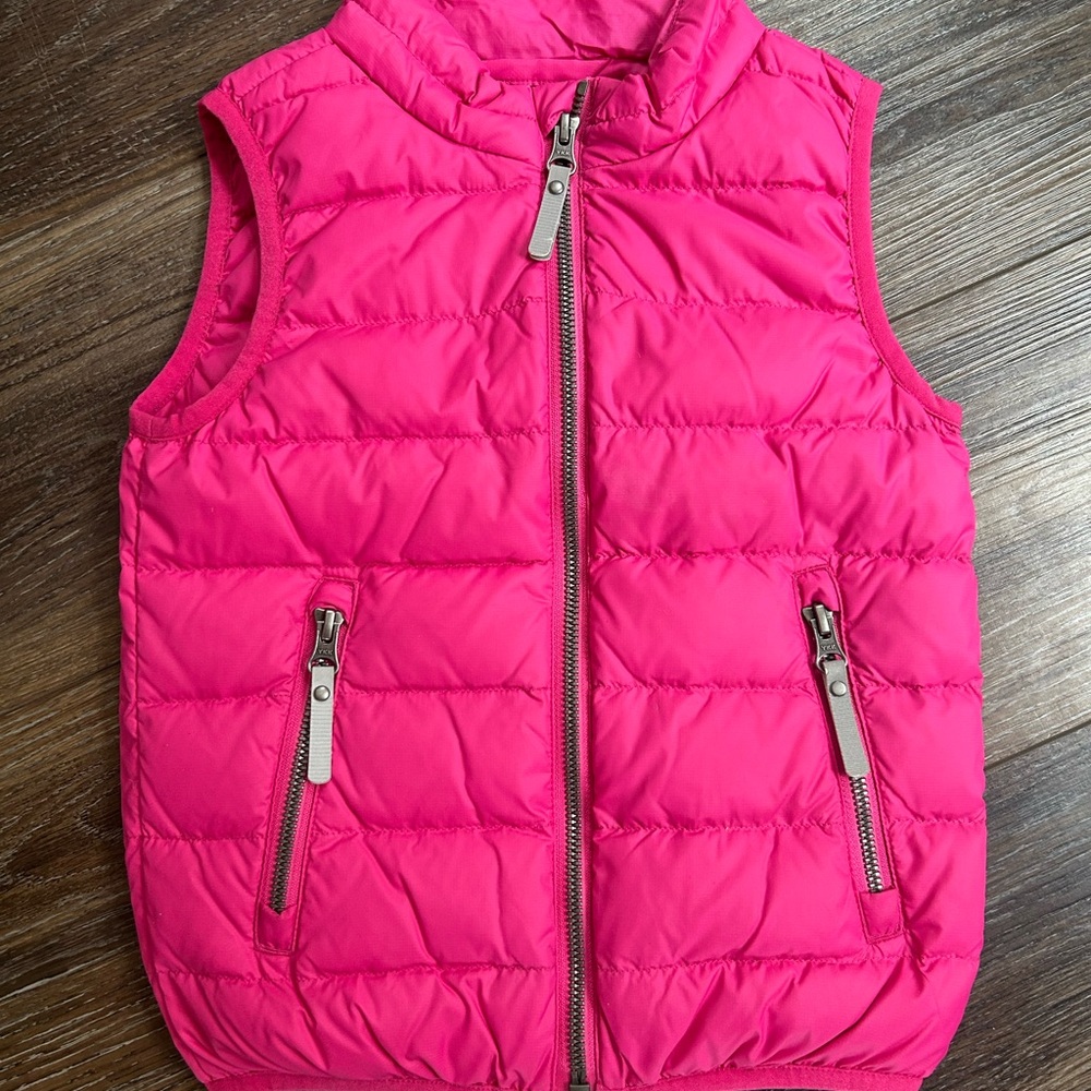 Vibrant Pink Puffer Vest